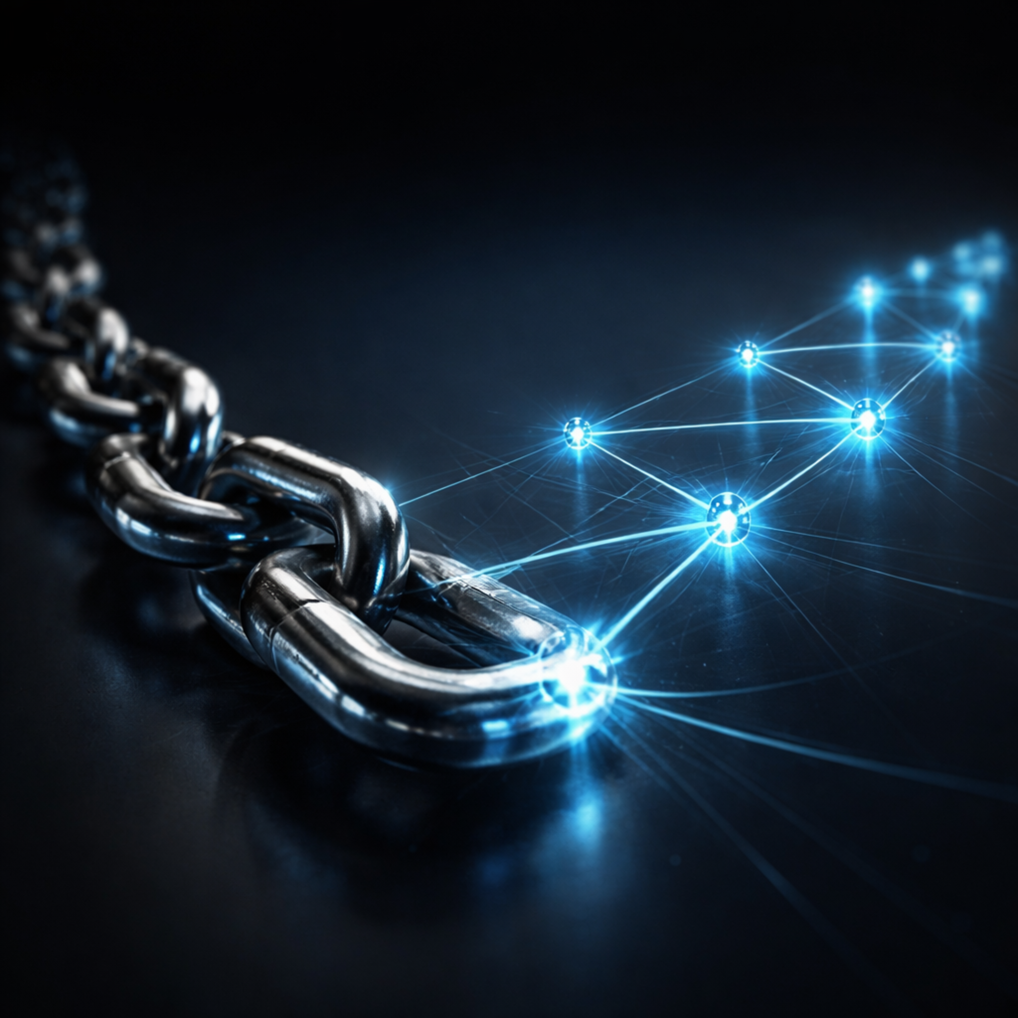 Abstract network graph background